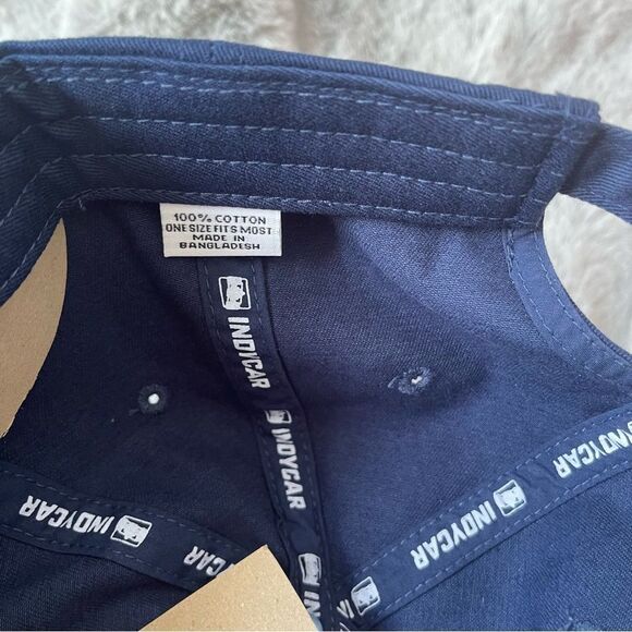 NWT NASCAR Indy 500 Navy Blue Cap/Hat - Picture 5 of 7